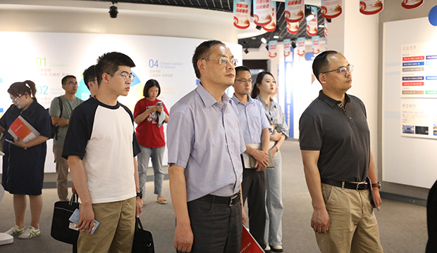 ​安徽省商务厅非公党建考察组一行莅临国祯集团考察调研