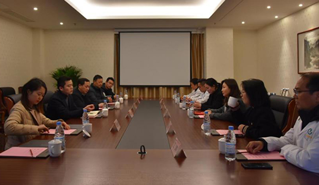 ​合肥市南岗镇党委委员一行莅临国祯集团参观交流