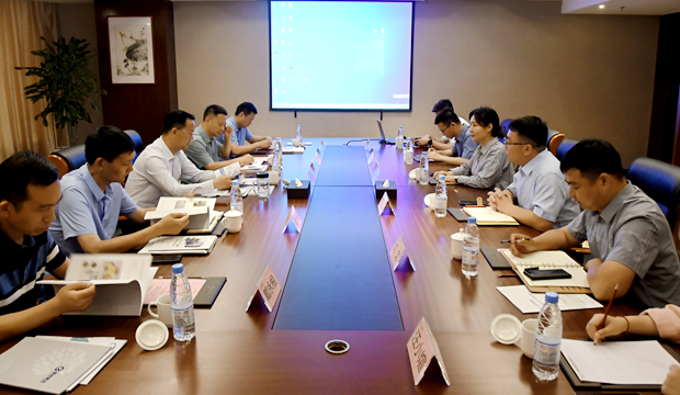 合肥市包河区委副书记、党校校长朱涵一行莅临国祯集团考察交流